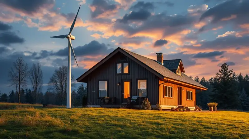 Mikro-Windturbinen für Energieautarkie