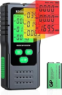 EMF-Messgerät Strahlungsdetektor Digitaler Elektromagnetische Felder Handgehaltener EF/MF/RF Ele…