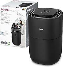 Beurer LB 200 Luftbefeuchter mit energieeffizienter Kaltverdunstungstechnologie, hygienische kons…