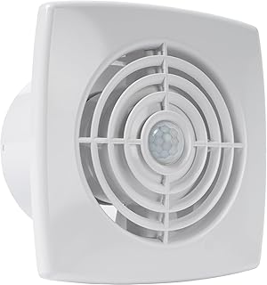 Vent Systems Badlüfter 100mm – Wasserdicht Badventilator mit Bewegungssensor und Timer – IPX4 36…
