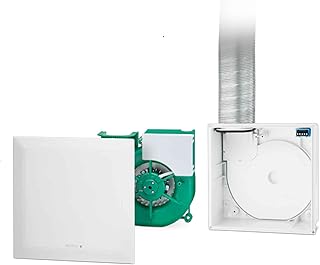 Ritzer by Helios Einrohr-Lüftungssystem ultraSilence ELS inkl. Gehäuse, Frontabdeckung und Filt…