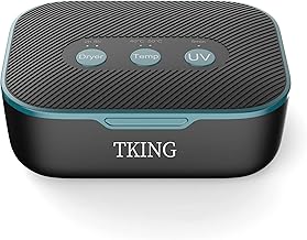 Elektronischer Trockner für Hörgeräte, Ultraviolett C (UV-C) Clean und Luftentfeuchter Automat…