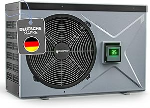 poolomio® Wärmepumpe Pool 55–70m³ NET Inverter 10 | Ultra-Leise Poolheizung mit WiFi | Energ…