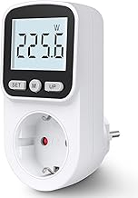Stromzähler für Steckdose Stromverbrauchsmesser Steckdose 8 Modi, Strommessgerät Steckdose Ene…