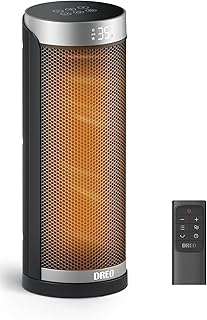 Dreo Heizlüfter Energiesparend, PTC Keramik Heizlüfte Leise, 70° Oszillierend Elektroheizung m…