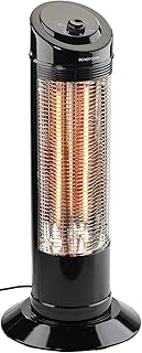 Sichler Haushaltsgeräte Infarotheizung: Infrarot-Heizstrahlersäule mit Oszillation, 600/1.200 W…