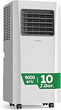 Mobile Klimaanlage 9000 BTU, Klimaanlage mobil mit Abluftschlauch, Mobiles Klimagerät mit Abluft…