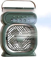 Nebelventilator,Persönlicher Verdunstungskühler Für Schreibtisch – Leicht Tragbar Mit 3 Geschw…