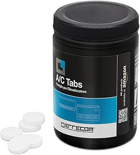 ERRECOM – A/C Tabs, Tabletten für Klimaanlage, verhindern die Bildung von Algen, Schleim, Schlam…