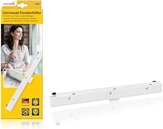 Schellenberg 46600 Universal-Fensterlüfter Passivlüftung für den Fensterflügel, Weiß