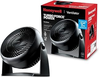 Honeywell TurboForce Turbo-Ventilator (Geräuscharme Kühlung, verstellbarer Neigungswinkel bis z…