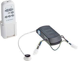 Westinghouse Fernbedienung für Deckenventilatoren,Mit Dimm-Funktion, 11 x 2,2 x 5,1 cm, Weiss