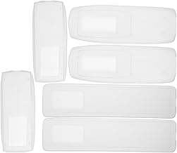 6 Stück Transparente Silikon Fernbedienungsschutzhülle wasserdichte Flexible Fernbedienungshül…