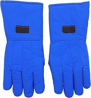 Kryogene Handschuhe, LN2 Flüssigstickstoff Trockeneis Kühlung Speichersicherheitsschutz Niedert…