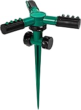 Rotierender Rasensprenger, 360 Grad automatisch rotierender Sprinkler, 3-armiger Bewässerungsspr…