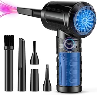 Staubgebläse Elektrische Druckluftspray, 3-Gang 91000 U/min Tastatur Reinigung Luftspray mit 760…