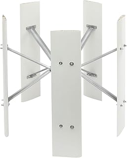 5-Blatt-Windturbinen-Generator, 75x80cm Vertikalachsen-Windturbinen-Generator, 500W-Windkraftgene…