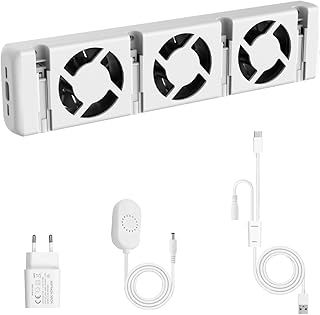 Heizkörper Ventilator Leise, Heizungsventilator für Heizungen und Unterheizungen, Langlebiger H…