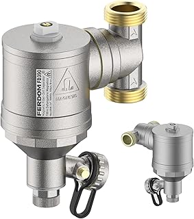 FERDOM FD390 STRONG 1″ (DN25) Magnetischer Filter/Hydrozyklon für Heizungsanlagen. Magnet 10000G…