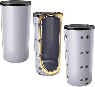 200 Liter Pufferspeicher/Heizungsspeicher – Warmwasserspeicher für Heizungswasser, Energieeffizi…