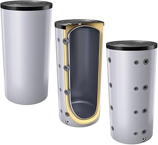 300 Liter Pufferspeicher/Heizungsspeicher – Warmwasserspeicher für Heizungswasser, Energieeffizi…