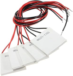 Holibanna Kühlaggregat Tec1-12706 12v 6a 40x40x3,6mm Thermoelektrischer Peltierkühler Kühlgene…