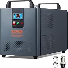 VEVOR Industrieller Wasserkühler, KH-6000, 200 W industrielles Wasserkühler-Kühlsystem mit Kom…