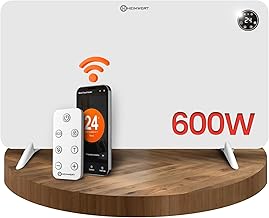 Infrarot Wandheizung 600W – Sofort Wohlfühlwärme – Senkt Heizkosten enorm – Luxusausstattung mi…