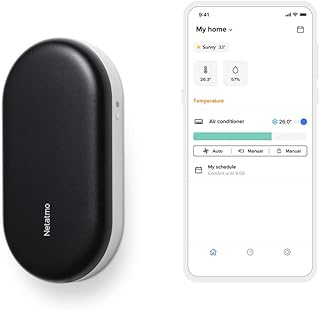 Netatmo Intelligente Wechselstromsteuerung – Intelligente Klimaanlage – Kompatibel mit allen Klim…