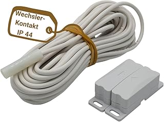 Schabus Reed-Kontaktschalter SHT 3030 Wechsler IP 44 8 m, speziell für den Außenbereich als Tü…