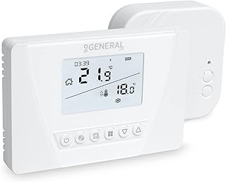 Programmierbares Funk-Thermostat Raumregler Set Mi-300S RF für Fußbodenheizung, Heizkessel, Ele…