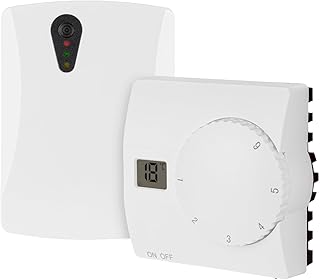 Mi-Heat Funk Wireless Thermostat SAS816RF Temperatur-Regler Raumthermostat Raumregler 868MHz Funk…
