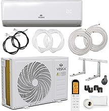 Klimaanlage Set Split – mit WiFi/App Funktion Klimagerät – Kühlen A++/ Heizen A+ 12000 BTU/h (3…