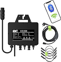 RC Mikro-Wechselrichter 800 W, 26-60V DC Eingang, Solar-Wechselrichter MPPT Mikro-Netzeinspeise-K…