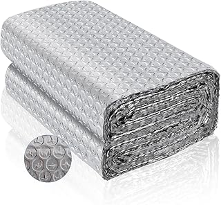 Isolierfolie Dämmfolie, Doppelseitige Aluminiumfolie Isolierung Dachisolierung Heizkörper Refle…