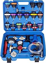 28 TLG Kühlsystemtester Kühlsystem Abdrückgerät Kühlerabdrückgerät Druckluft Werkzeug,Küh…