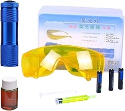 Kühlmittel Lecksuchgerät Set,Kältemittel Lecksucher Taschenlampe | Praktisches Werkzeug Mit UV…