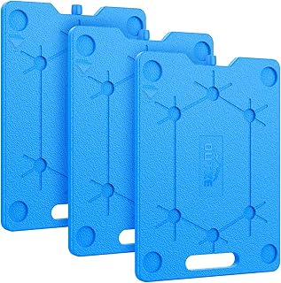 OUTXE Groß Kühlakkus – Wiederverwendbare Flache kuehlakku, 800ml/3 Stück – Kühlelemente für …