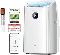 Dreo Tragbare Klimaanlagen, 10.000 BTU AC Einheit für Schlafzimmer mit Drainagefreier Kühlung, …