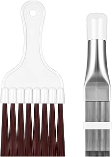 Kondensator Reinigung Kamm, 2 Stücke Klimaanlage Kondensator Flosse Kamm, Lamellenkamm Edelstahl…