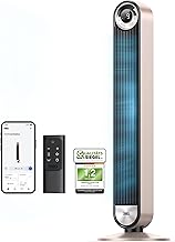 Dreo 25dB Smart Leiser Turmventilator mit Kühlung, 106cm WiFi Alexa Tower Fan, 90grad oszilliere…
