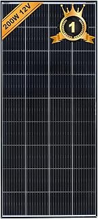 enjoy solar® 200W 12V Monokristallines Solarmodul, PERC 9BB – Solarpanel ideal für Wohnmobil, B…