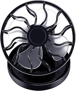 Baoblaze Tragbarer Solarbetriebener zum Anklipsen der Kappe, Mini Ventilator für Outdoor-Aktivit…