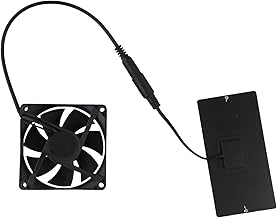 10 W solarbetriebenes Abluftventilator-Set mit 5 V Polysilizium-Panel, IP65 wasserdichte Kühlung…