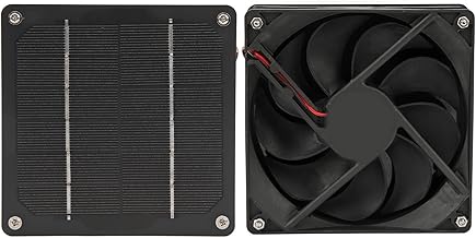 Solarlüfter für Gewächshaus Ventilatoren, 5W 6V Monokristallin Silizium, ABS Solar Panel Fan, …