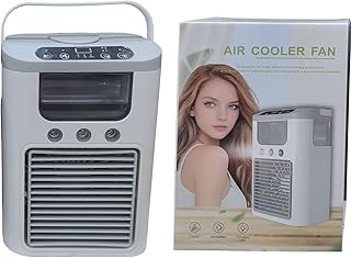 Aoir Kühler,Luftkühlung Ventilator Mit Sprühnebel Kühlsystem | Leises Gerät Mit Akku Für He…