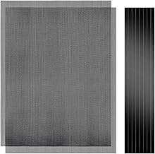 PVC-Staubnetzfilter für PC-Gehäuse, 400 x 300 mm, 2 Stück, mit Magnetstreifen, zum Selberanbri…