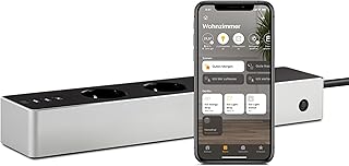 Eve Energy Strip – Smarte Dreifach-Steckdosenleiste, misst Stromverbrauch, Energiesparen, integ…