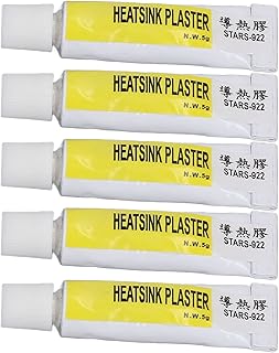 Silikon-Hitzepaste für 3D-Drucker, Thermoleitfähig & Isolierung, 5 STK., Wärmepaste für Flexi…