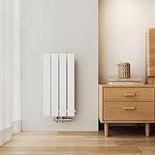 EMKE Heizkörper Klein 60×30 cm, Vertikal Heizkörper Flach Badezimmer Flachheizkörper Mittelans…